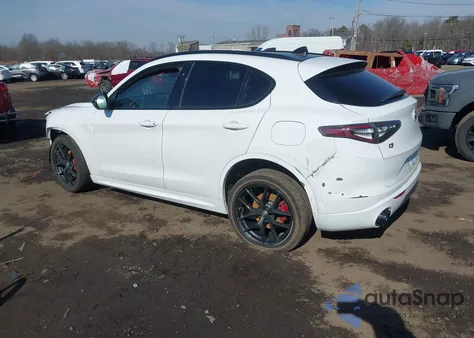 2021 Alfa Romeo Stelvio Ti Sport Awd из США, поврежденный, VIN ZASPAKBN2M7D09716